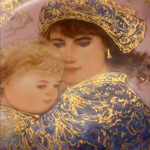 Edwin Hibel 1987 Mother’s Day collection plate by Edwin Knowles
